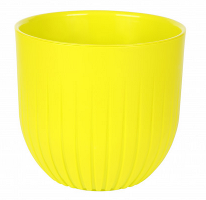 Горшок Альфа 2,9лит Медовый 17*16см (с дренажной системой) Горшок Альфа 2,9лит Медовый 17*16см (с дренажной системой)