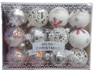 Елочное украшение Шары (8см/12шт) 31см*23см Арт-3493