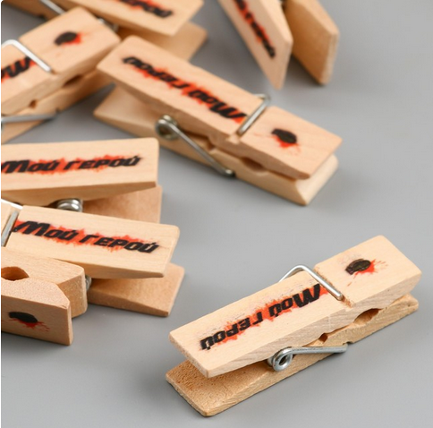 Прищепка Мой Герой Арт-9608635 (1уп/10шт) Цена за штуку