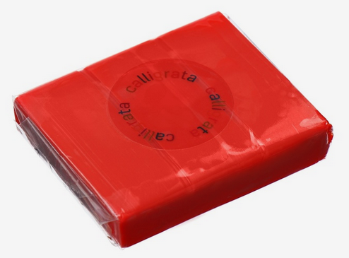 Полимерная глина Calligrata 50гр Флюоресцентная Персиковая Арт-1301078