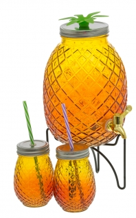 Лимонадник Король вечеринок 4,6лит (Набор 4 предмета)