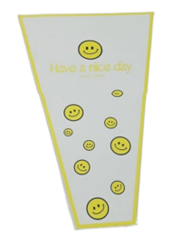 Конус рис/рис 28/44 Смайл Белый (1уп/50шт) Цена за лист