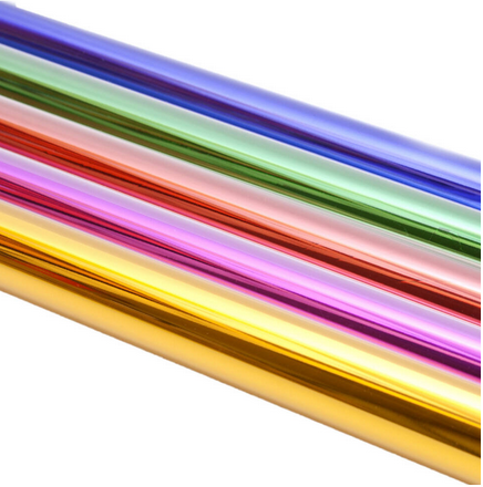 Пленка металл Цветной микс Тубус 70см/27м