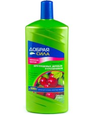 Удобрение Фрукты и Ягоды 1лит Добрая сила (1уп/9шт) min 1шт