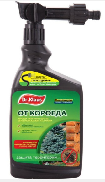 Доктор Клаус Эжектор Концентрат от Короеда 1лит (1уп/8шт)