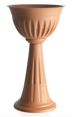 Горшок вазон на высокой ножке Alba Терра D-43см/Н-74,5см (ИТАЛИЯ) 20лит