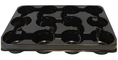 Транспортная кассета 12мест D-90мм (395*280мм)