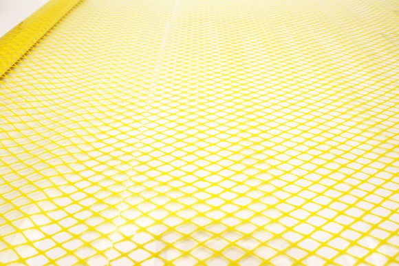 Пленка прозрачная с рисунком Кольчуга Желтая 70см/200гр Пленка прозрачная с рисунком Кольчуга Желтая 70см/200гр