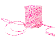 РАФИЯ искусств 10мм*200ярд Горошек Розовый