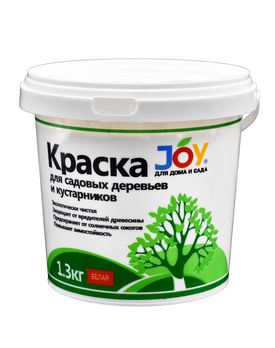 Побелка Краска JOY 1,3кг (1уп/12шт) min 1шт
