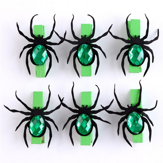 Прищепка Пауки Микс Арт-9732259 (1уп/6шт) Цена за штуку Прищепка Пауки Микс Арт-9732259 (1уп/6шт) Цена за штуку