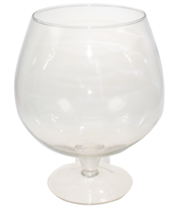 Ваза стеклянная Бренди 2лит D-16см Арт-2072