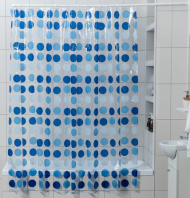 Штора для ванной Градиент 180*180см Арт-4473430