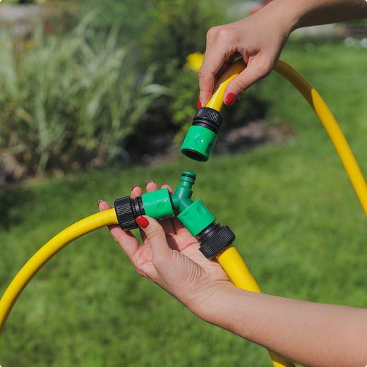 Соединитель тройник быстросъёмное соединение Greengo Арт-150996 Соединитель тройник быстросъёмное соединение Greengo Арт-150996