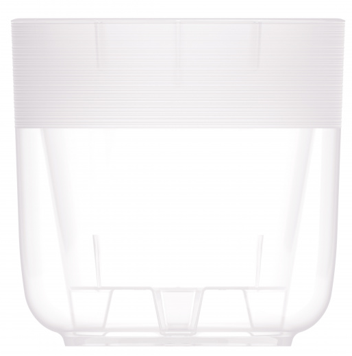 Горшок Линель для орхидей 6лит Прозрачный М-8772 (с дренажной системой)