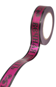 Лента Вечная память 3см*50ярд Простая Вишнёвая