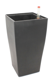 Горшок 1010 Матовый Чёрный 2,5лит (с автополивом)