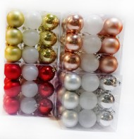 Ёлочное украшение Шары (5см/27шт) Арт-№48