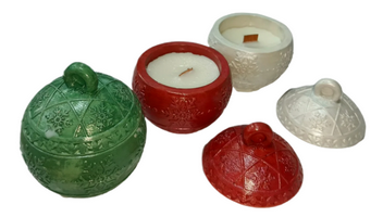 Свеча Новогодний шар