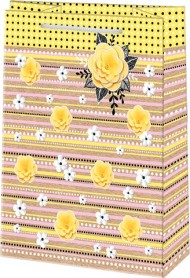 Сумочка пакет картон 310*420*120мм Серпантин Арт-5-125