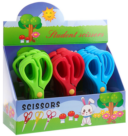 Ножницы 130мм закругленные концы Арт-550016