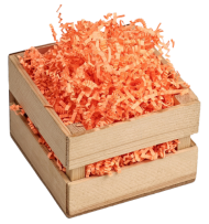 Наполнитель Бумажный 100гр Оранжевый для Подарков