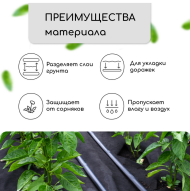 Упаковка Агротекс Чёрный М-90 шир 1.6м /длина 5метр