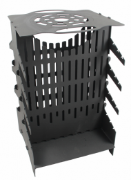 Мангал Разборный №-5 Вертикальный 410*640*400мм (толщина металла 2,5мм)