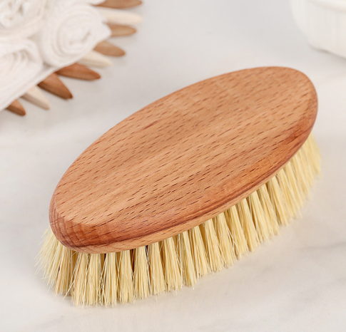 Щетка Банная Белая 155*70*16мм (175 пучков) Искусственная щетина