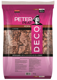 Кора сосновая 60лит (1уп/1шт) Фракция 30-60мм Питер Пит Кора сосновая 60лит (1уп/1шт) Фракция 30-60мм Питер Пит