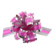 Бант Шар №3,2см Сердца на малиновом Арт-848861