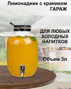 Лимонадник Гараж 3лит