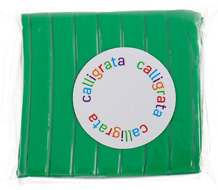 Полимерная глина Calligrata 50гр Зелёная Арт-1301037