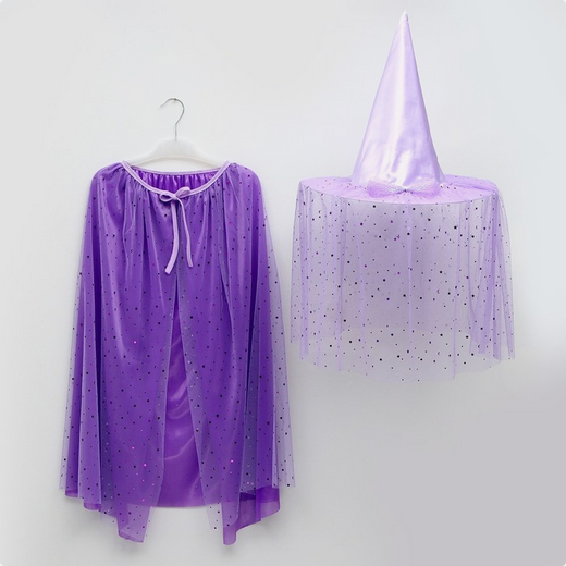 Карнавальный набор Модная ведьмочка Арт-9523718