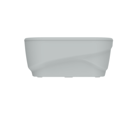 Балконный ящик Фазенда 530мм 2шт*4лит Серый (с прикорневым поливом)