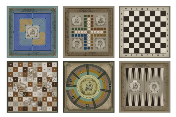 Игра 50 настольных игр Арт-9941512