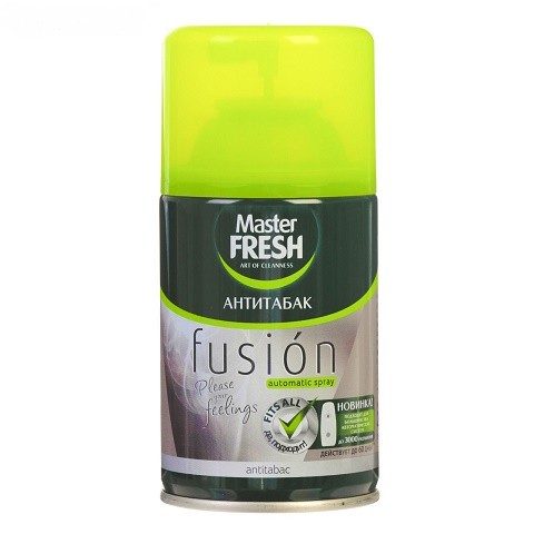 Освежитель воздуха Сменный баллон Master Fresh Антитабак 250мл Арт-1349