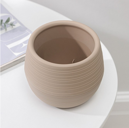 Горшок Дуэт 0,5лит Кофе с молоком (Ангарск) (с дренажной системой)