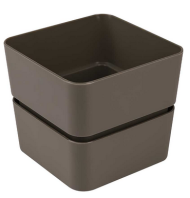 Горшок Фиори 0,45лит Трюфель (с дренажной системой)