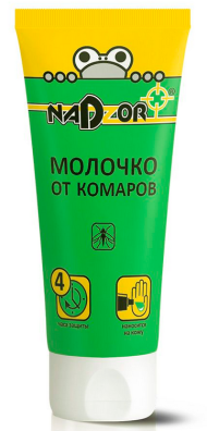 Молочко от комаров Nadzor 35мл (1уп/50шт) 1 ЭТАЖ