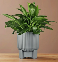 Горшок Торин 9,5лит Серый муссон D-25см