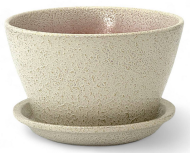 Кашпо Беллита Бело-Золото D-12см Арт-ГЛ-907 Кашпо Беллита Бело-Золото D-12см Арт-ГЛ-907