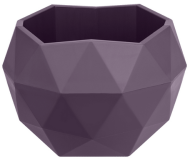 Горшок Топаз 2,5лит Сливовый Арт-9129 (с дренажной системой)