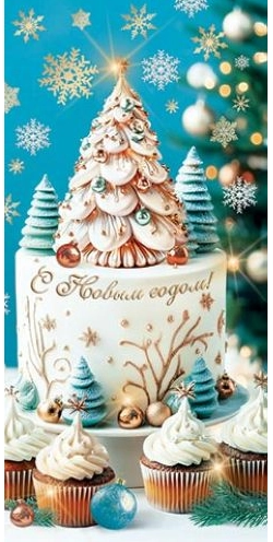 Конверт для денег С Новым годом Арт-2-16-5256