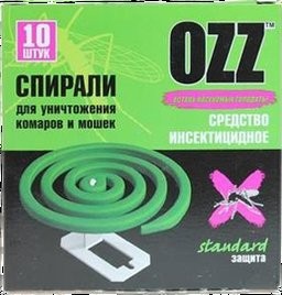 Спирали OZZ Стандарт от Комаров 10шт (1уп/10шт)