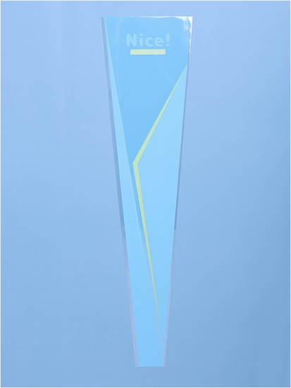 Конус рис/рис 12,5/45 Nice Голубой (1уп/50шт) Цена за лист