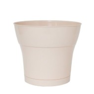 Горшок Тоскана 3,1лит D-19см Ваниль с поддоном