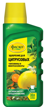 Удобрение Цветочное счастье Цитрусовых 285мл (1уп/9шт) min 3шт