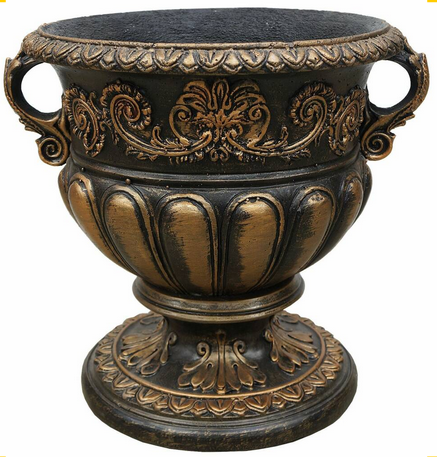 Кашпо уличное на ножке Рим (H-46см D-43см) Кашпо уличное на ножке Рим (H-46см D-43см)