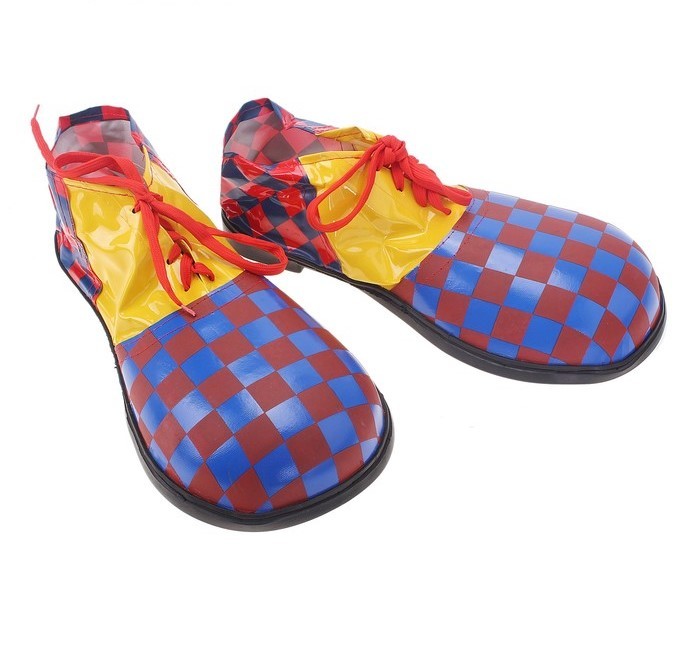 Обувь у клоунов